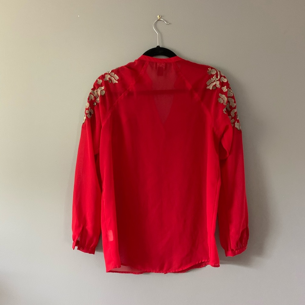 Authentic Icon Embroidered Button Down - Picture 6 of 6